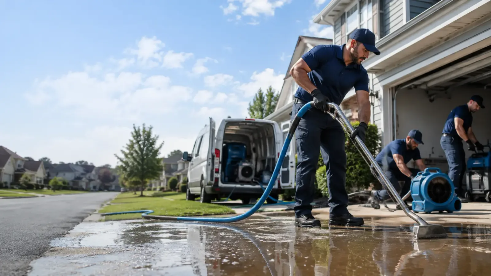 Flood Damage Restoration in Plainville, IN